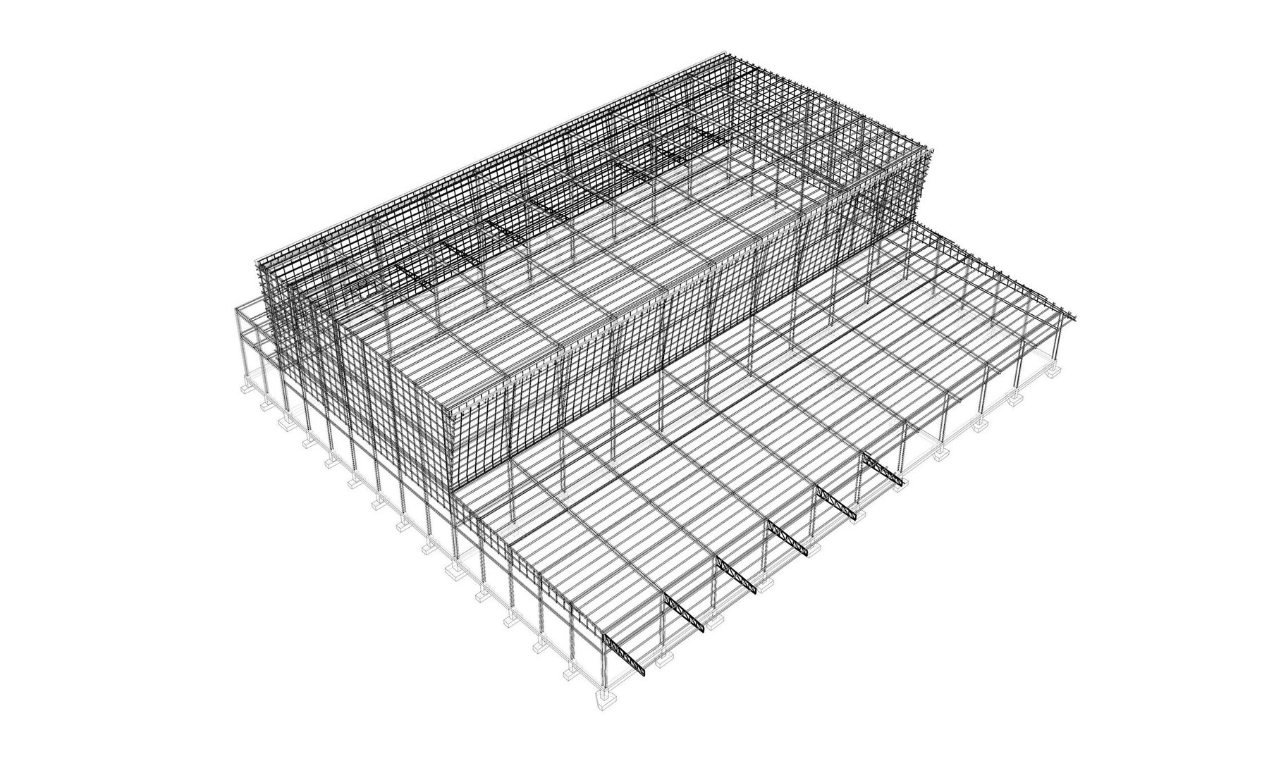 Building In Structure 3D Model - TurboSquid 2065425