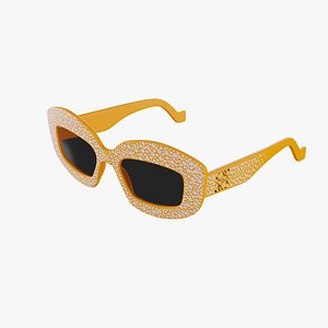 LOEWE Orange Sunglasses