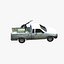 technical pickup truck 3ds