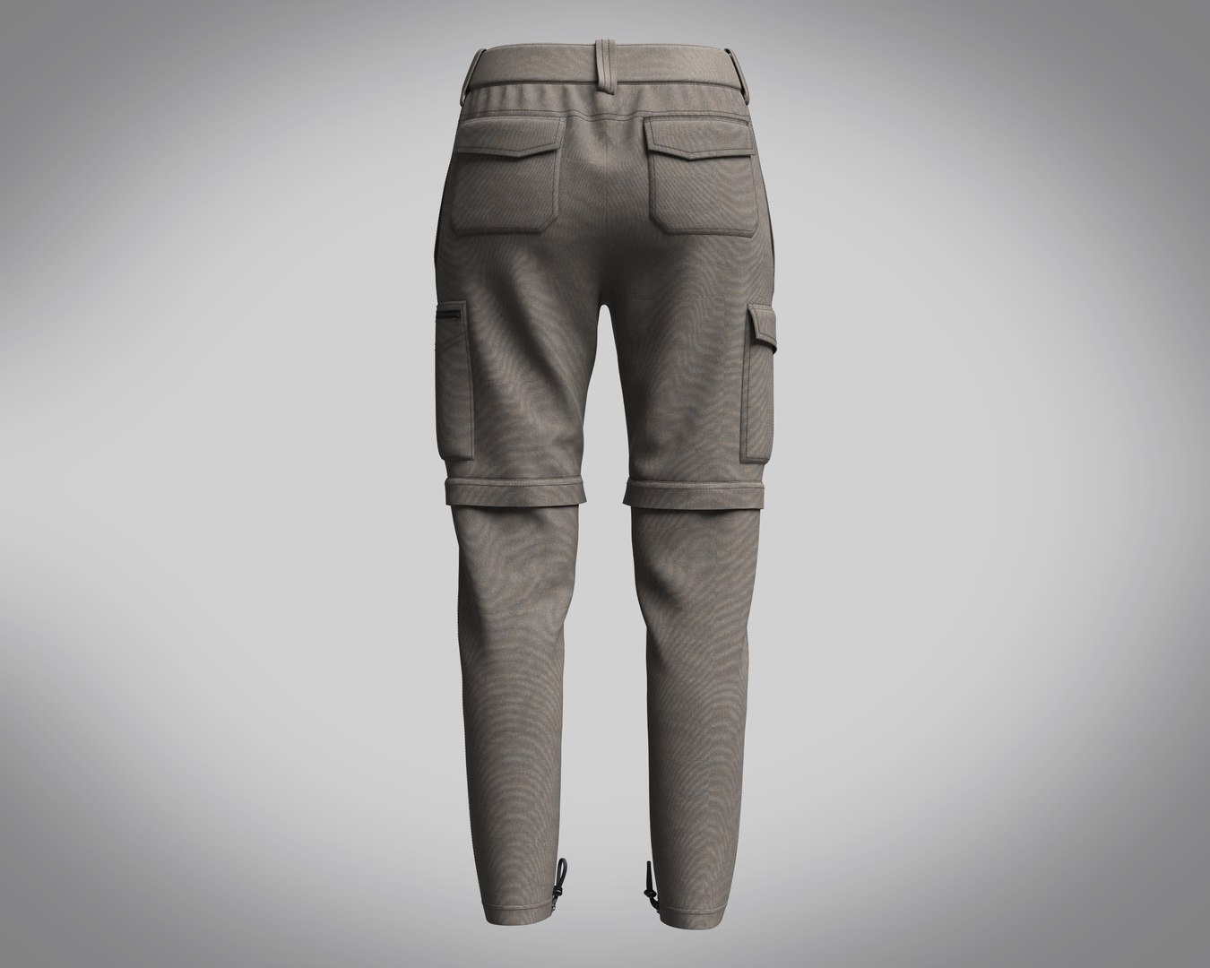 Side Zip Pocket Pants  BU0156