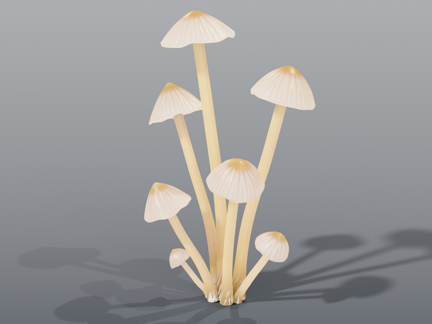Glowing Mycena Bonnet Mushroom Cluster PBR 3D model https://p.turbosquid.com/ts-thumb/e8/uawWoI/12/glowbonnet_turntable/jpg/1791461794/1920x1080/turn_fit_q99/0aaa671df3a1290722fc0feb98ad93c7b74e36dd/glowbonnet_turntable-1.jpg