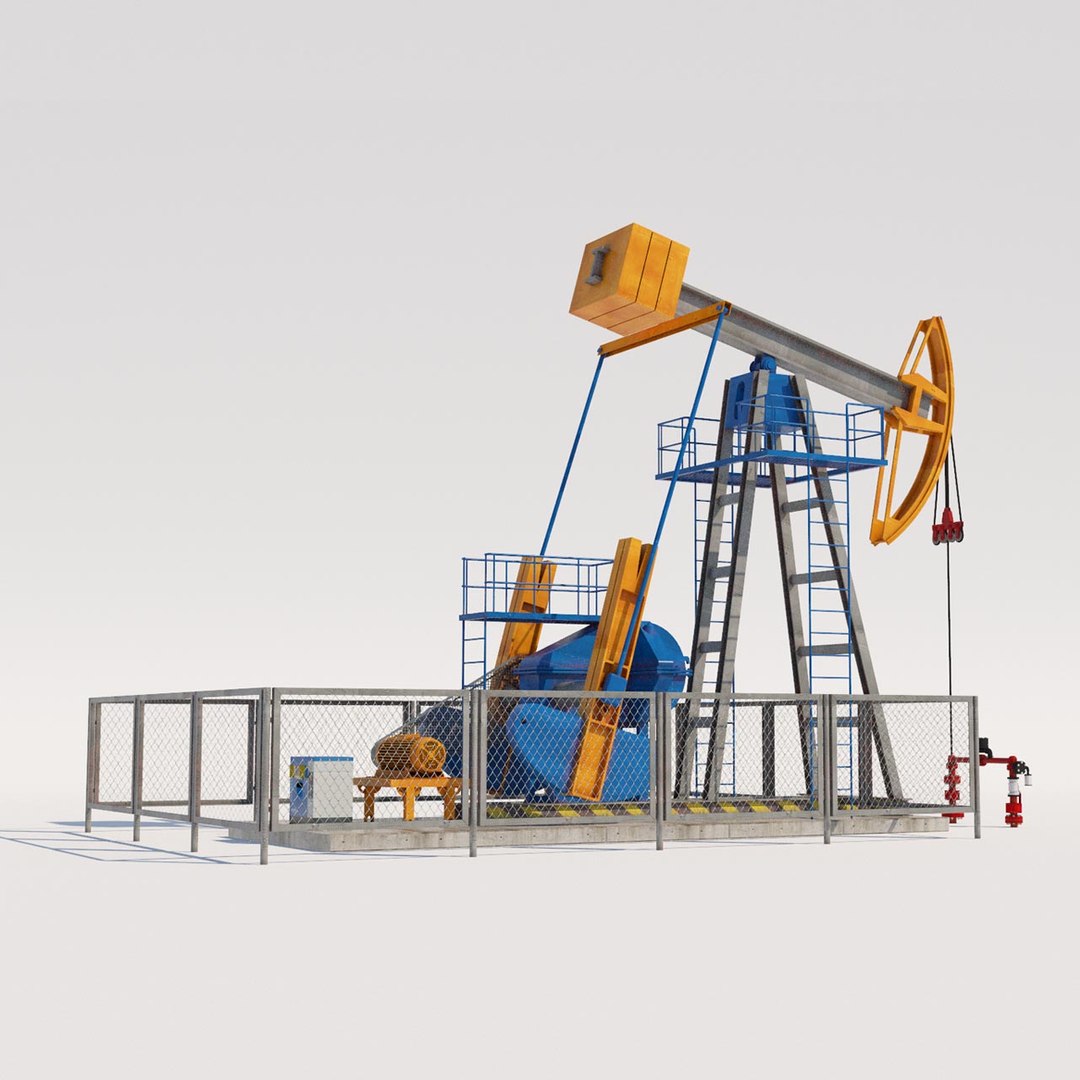 3D oil pumpjack derrick pump machine https://p.turbosquid.com/ts-thumb/e8/w6BzSy/3Eq8tRJh/preview3/jpg/1541015096/1920x1080/fit_q87/90bd39a0da8699b71312d6fb4930fd64b8e7e1a3/preview3.jpg