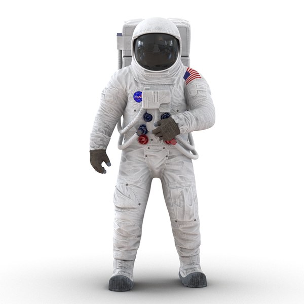 Activamente Redada junio modelo 3d Astronauta NASA vistiendo traje espacial A7L Pose 2 - TurboSquid  1013002
