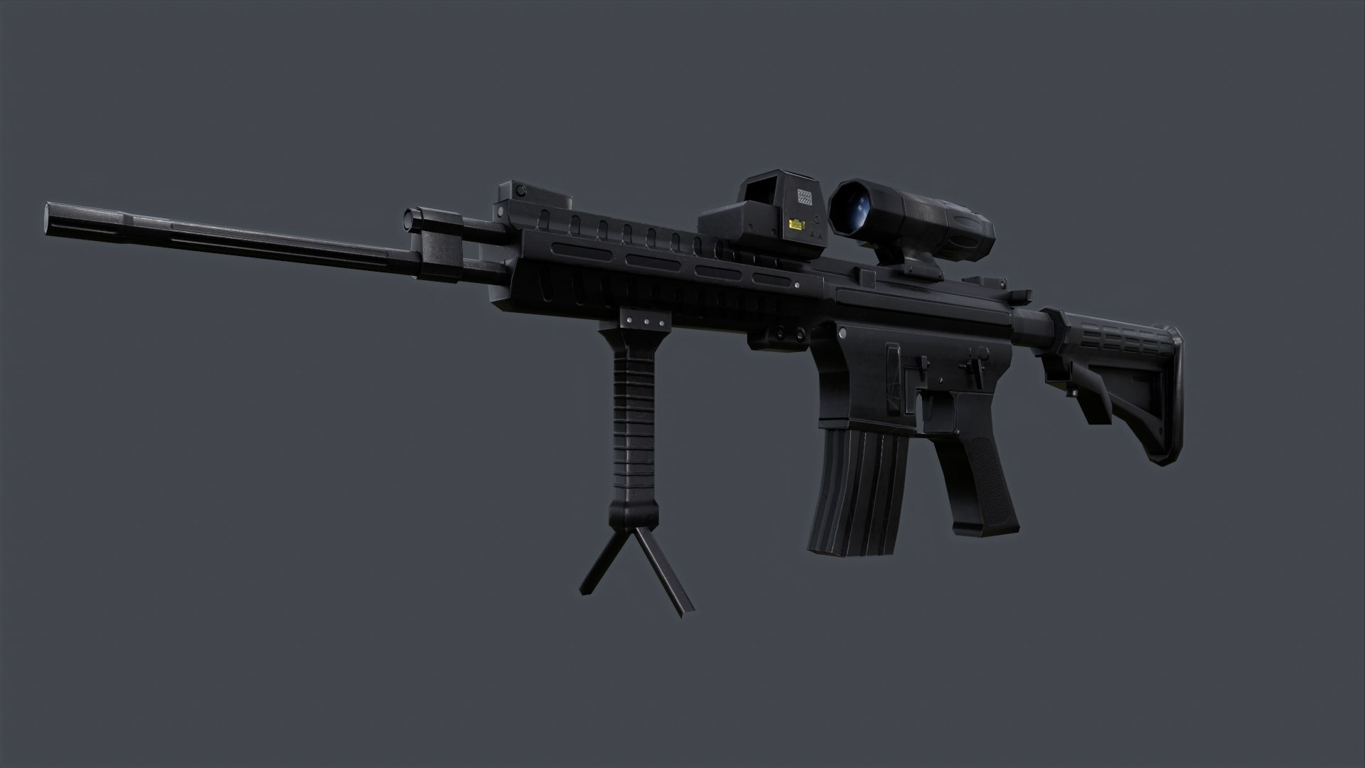 Masaf Iranian Assault Rifle 3d Model - Turbosquid 1962408