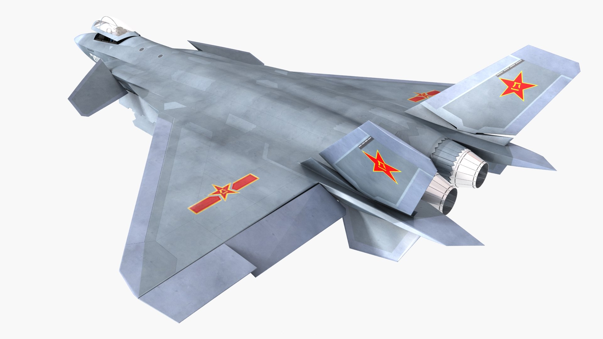 J-20 Model - TurboSquid 1658873