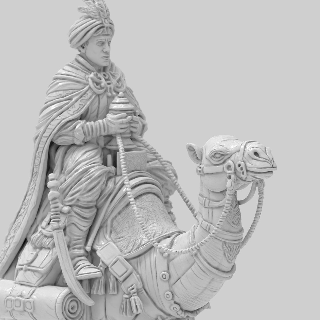 3D Nativity Three Wise Men Balthazar Camel 3D print model https://p.turbosquid.com/ts-thumb/e9/GFg7CT/mN/nativity_threewisemen_balthazar.470/jpg/1763829866/1920x1080/fit_q87/4a8417adcda59270cad5a8da1c85fbe27f4566e1/nativity_threewisemen_balthazar.470.jpg