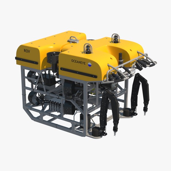 3d remotely operated underwater vehicle