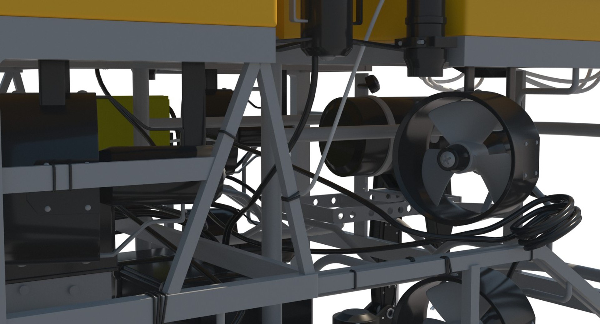 3d Remotely Operated Underwater Vehicle