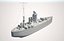 黑暗战舰 - 低聚3D模型 - 灵感来自HMS Nelson