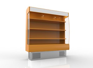 Refrigerated display case