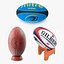 Collezione palloni da rugby 2