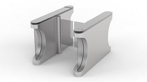 Turnstile Gate 3D model