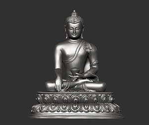 3D thailand buddha