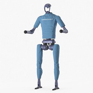 Autonomous Humanoid Robot 3D model