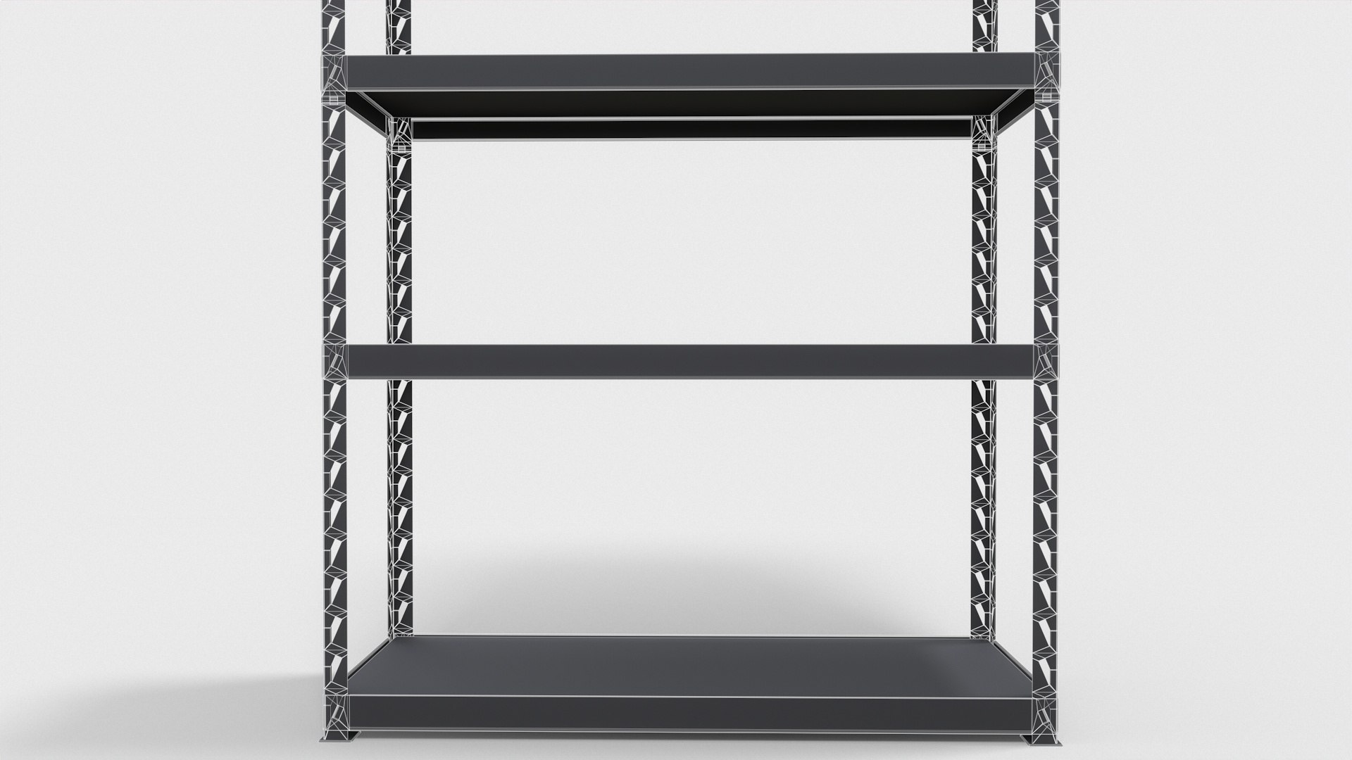 1 Wide Rack 1200 X 450 3D Model - TurboSquid 2053421