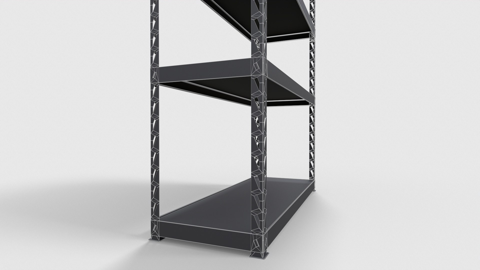 1 Wide Rack 1200 X 450 3D Model - TurboSquid 2053421
