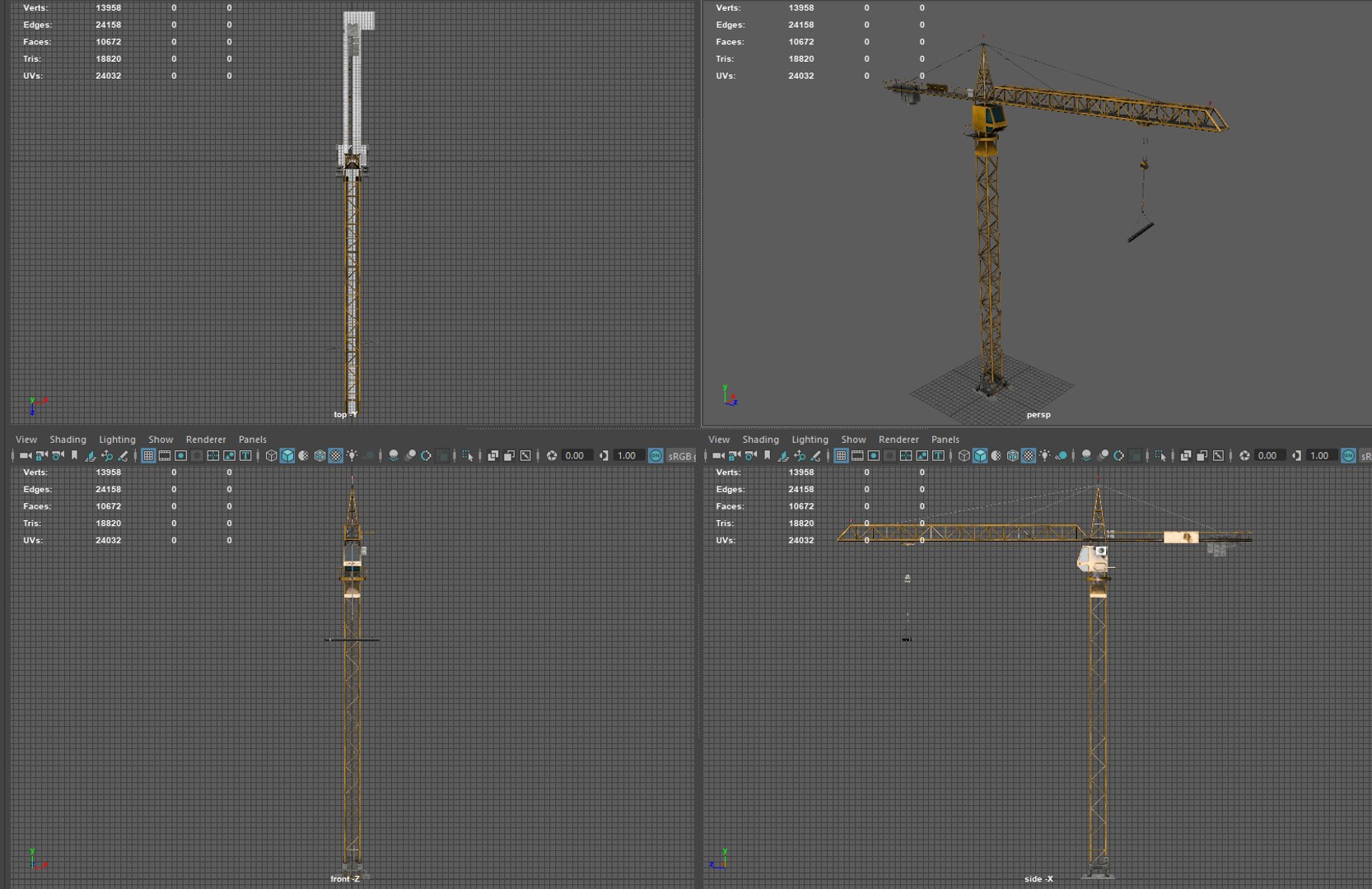 Tower Crane 3D model https://p.turbosquid.com/ts-thumb/e9/hdZ8SG/Eh/render4/jpg/1626110243/1920x1080/fit_q87/f1ee2471a8a8376a8c3561074460bc524fbba137/render4.jpg