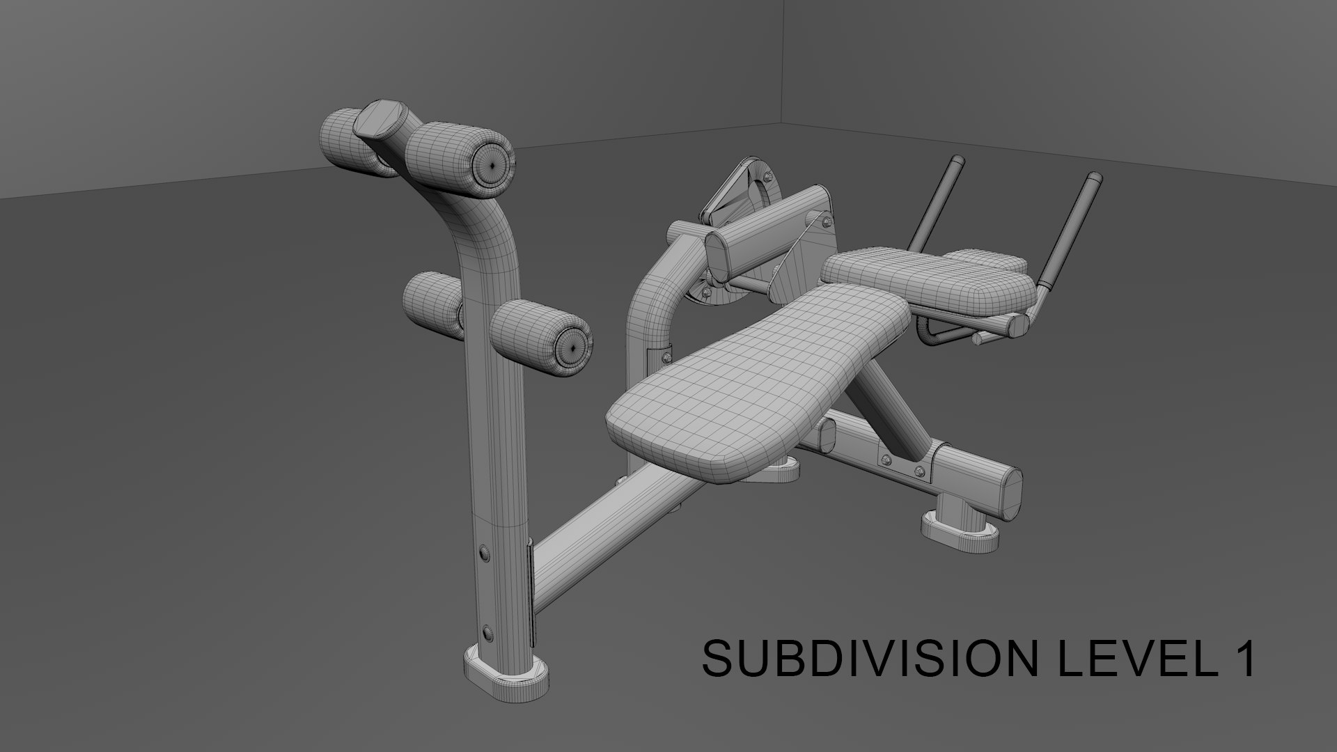 GYM AB Machine 3D TurboSquid 2005903