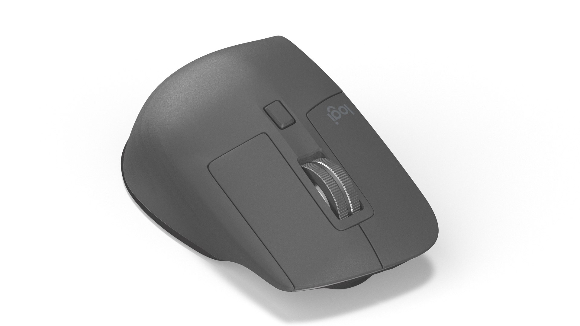 Logitech MX Master 3S Wireless Mouse Black 3D model preview