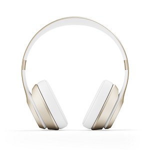 Golden headphones