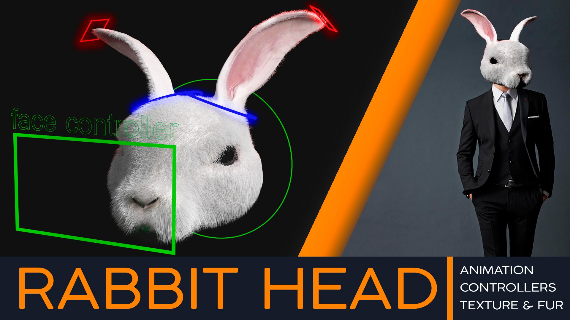 3D rabbit head https://p.turbosquid.com/ts-thumb/e9/oIOPS0/KPfu5KJq/f/jpg/1594853850/1920x1080/fit_q87/617e792df94b7b1088844b93c6a3c5f81e6b000b/f.jpg