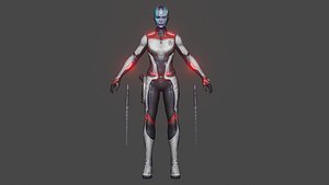 Nebula AE Team Suit 3D model