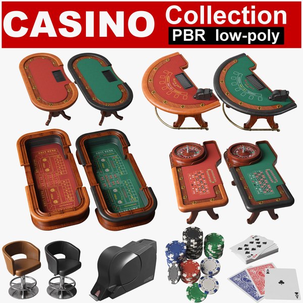 Casino Collection 3D 3D model
