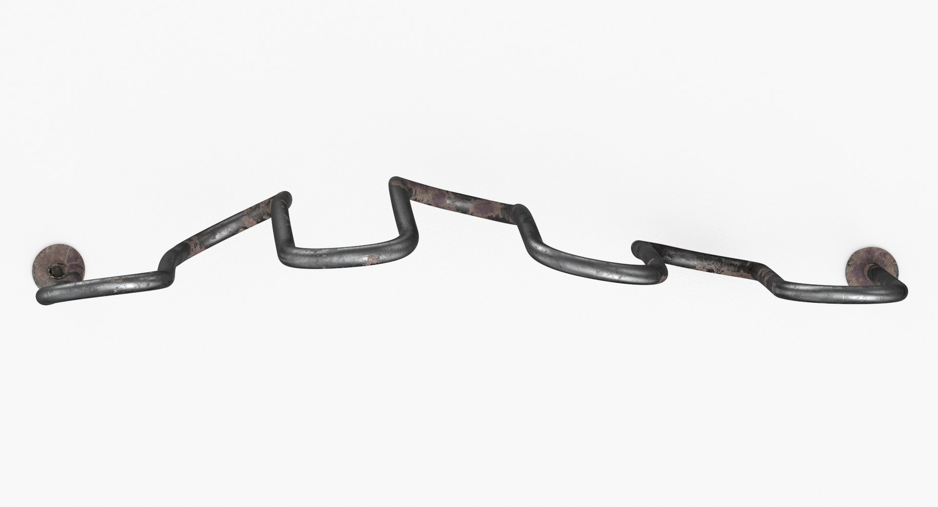 3D Bike Rack Damaged - TurboSquid 1871759