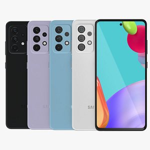 samsung galaxy a72 3D model