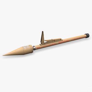 Panzerfaust 150M Anti-tank Rocket Launcher Low-poly PBR model