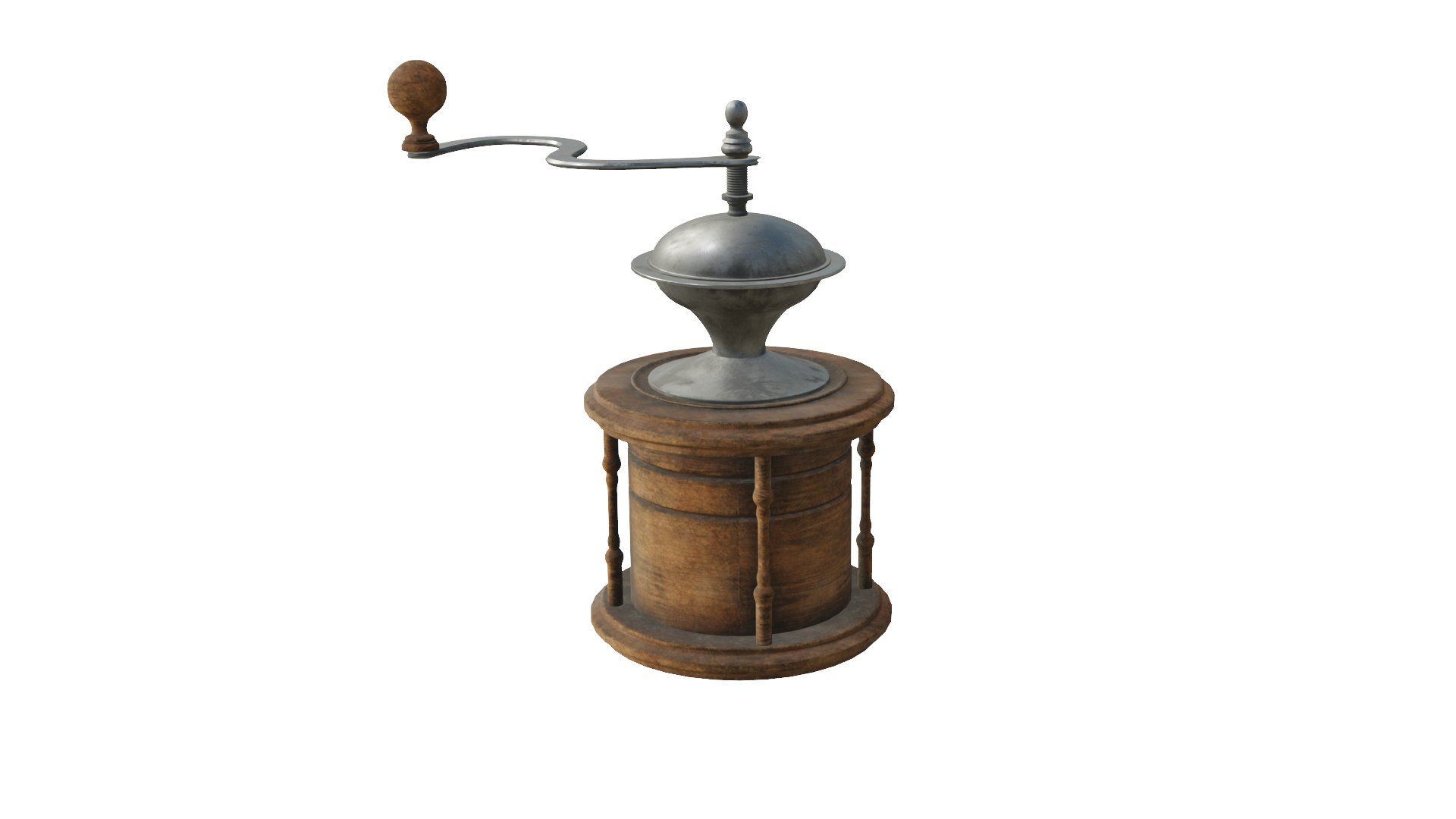 3D Old Grinder - TurboSquid 2063281