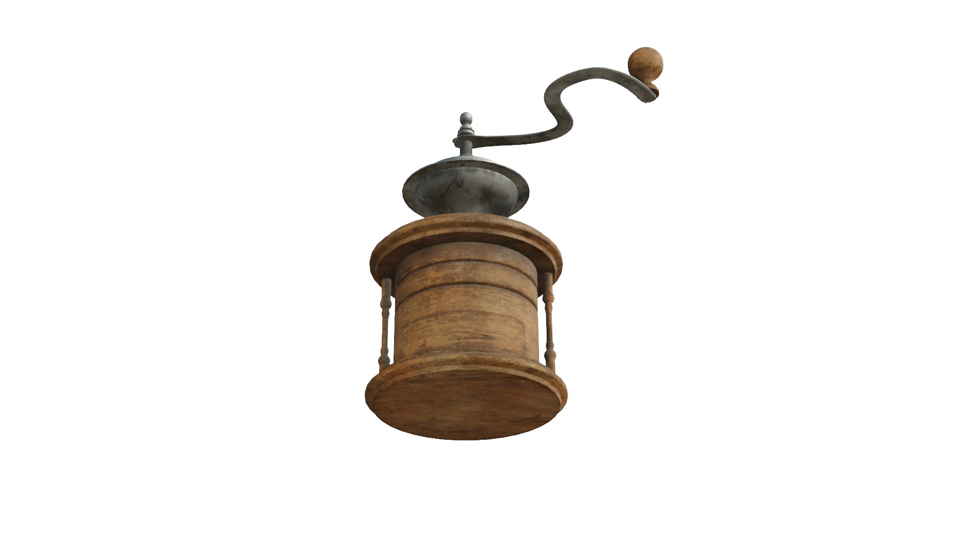 3D Old Grinder - TurboSquid 2063281