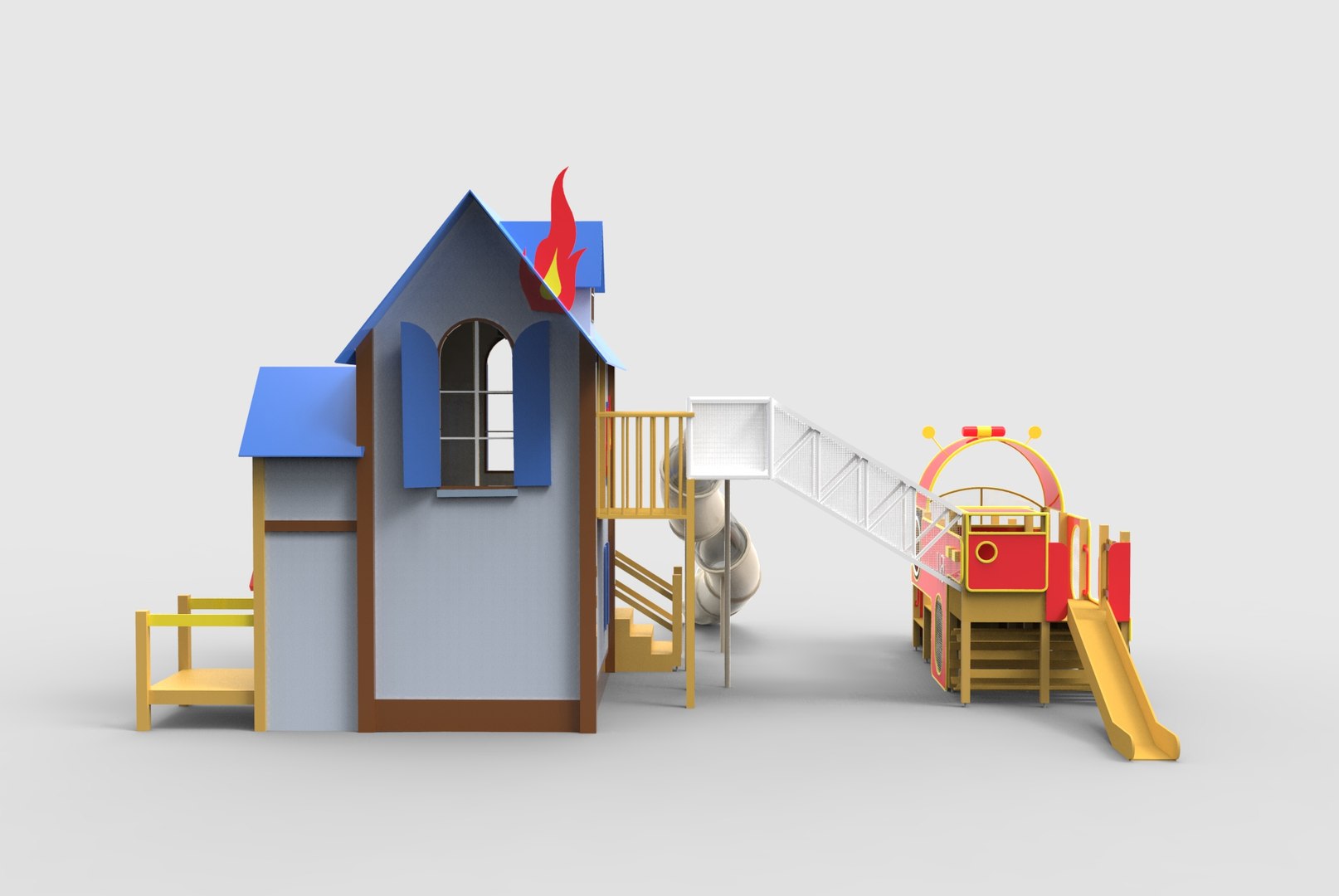 3D children s slide model - TurboSquid 1487466