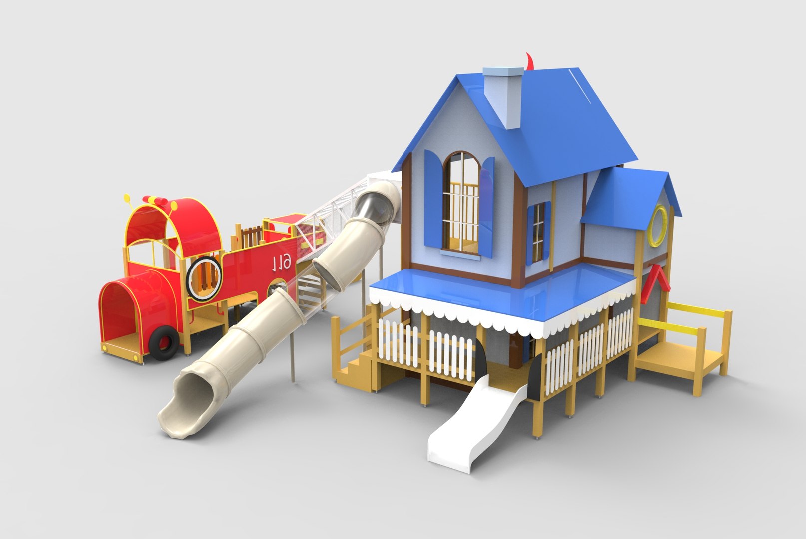 3D children s slide model - TurboSquid 1487466