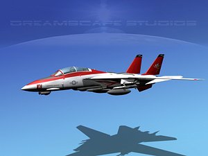 3d model cockpit grumman f-14d tomcat