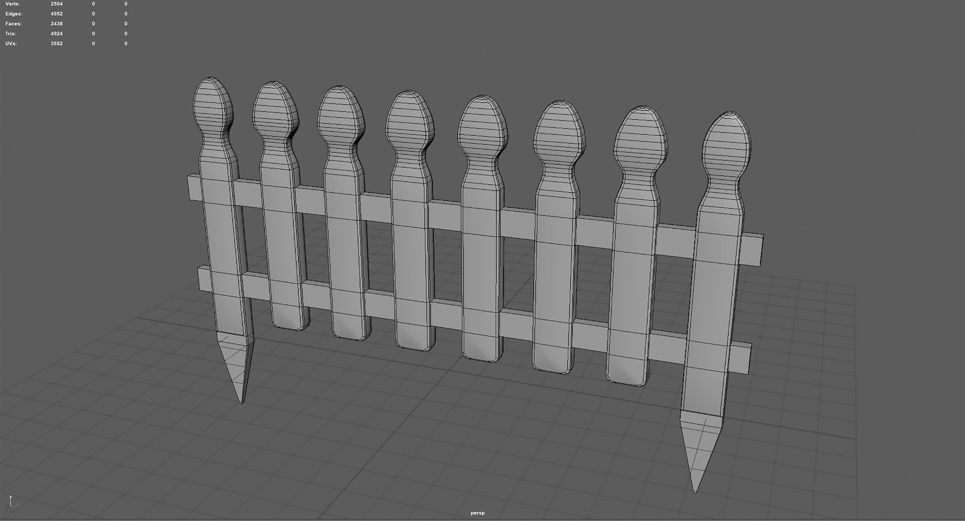 3D model Garden fence https://p.turbosquid.com/ts-thumb/eA/4pCknx/Wi/wireframe/jpg/1649872688/1920x1080/fit_q87/85eb604d5342f152b90432be71115d6d48049a42/wireframe.jpg