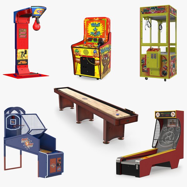 3D arcade games 4 model