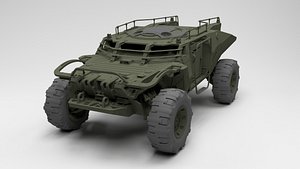 3D Military Concept Vehicle