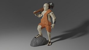 Cyclops Giant Monster Titan Ogre Game ready Rigged Low-poly