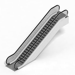 3d escalator model