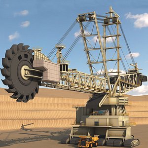 3D model Mining and Open-Pit Mining