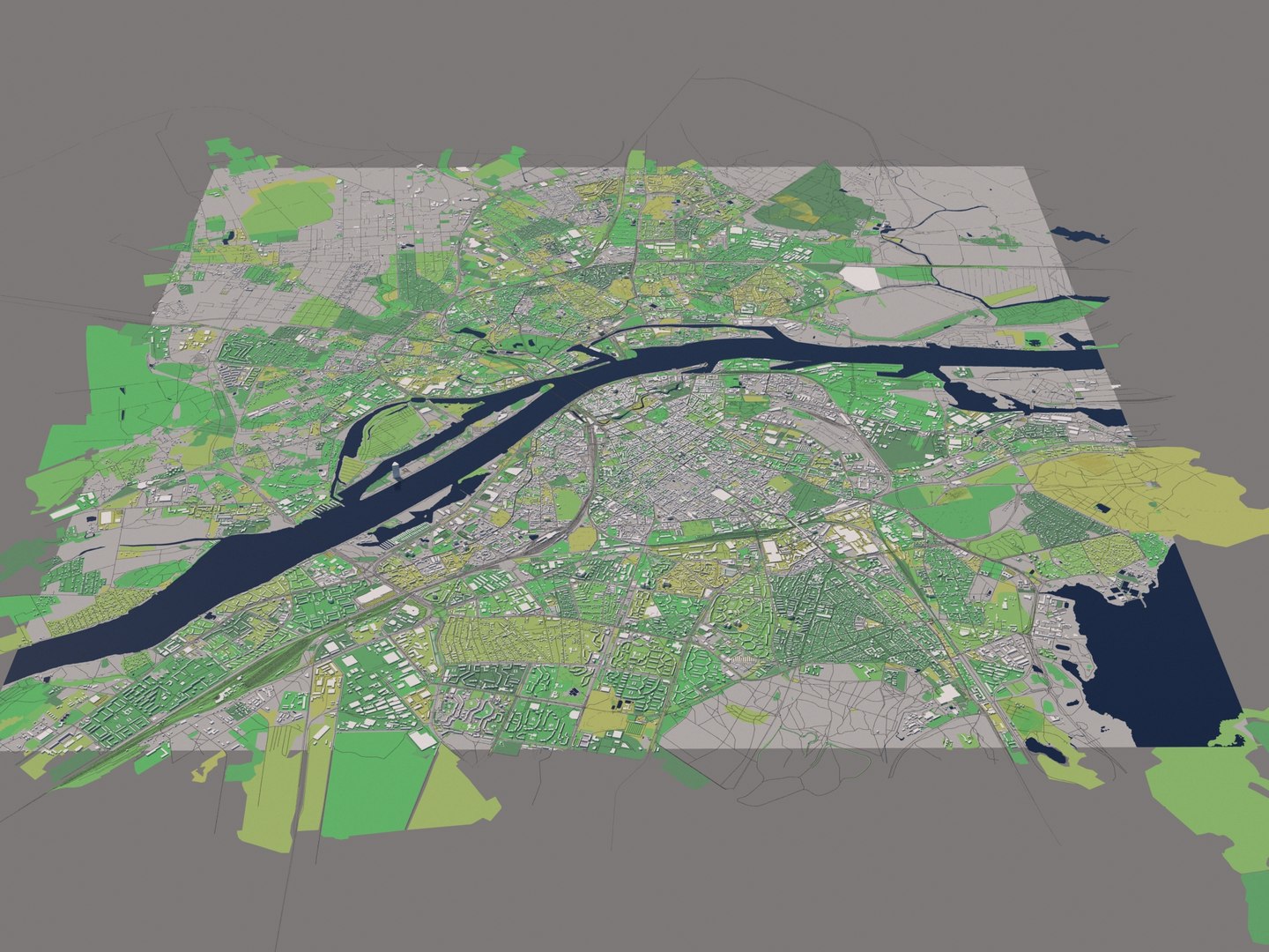 3D Model City Riga - TurboSquid 1433931