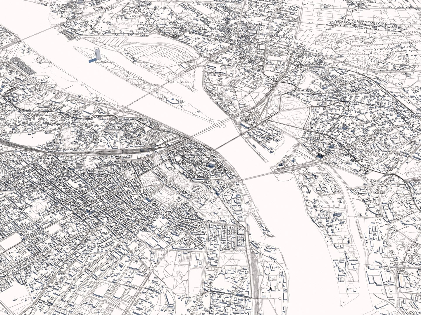 3D Model City Riga - TurboSquid 1433931