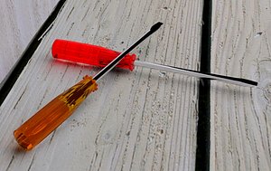 3d flathead screwdriver model