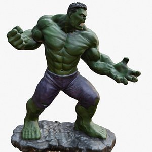 Hulk-Inspired Fan Art Character