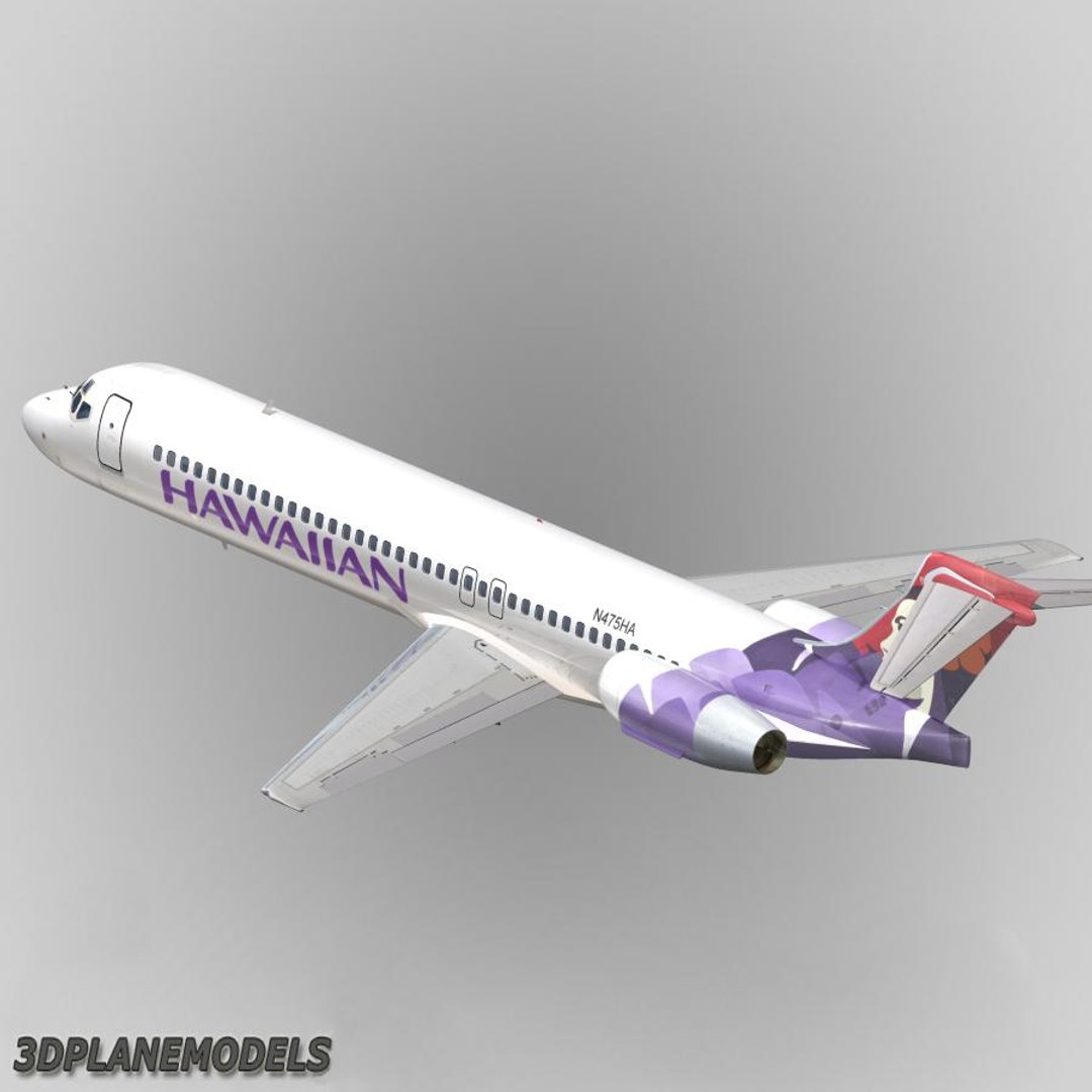 Hawaiian Airlines B717-200 新塗装 1/200 Hawaiian Airlines B717-200 新塗装 1/200 Hawaiian Boeing 717