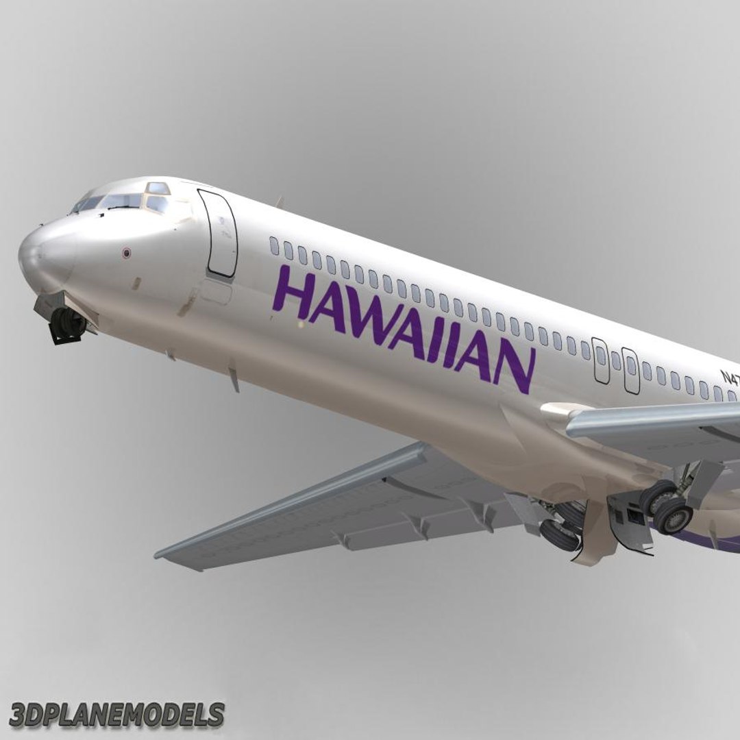 Hawaiian Airlines B717-200 新塗装 1/200