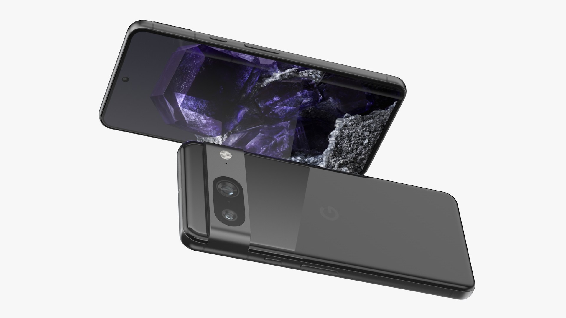 3D Google Pixel 8 Obsidian Black Model - TurboSquid 2130372
