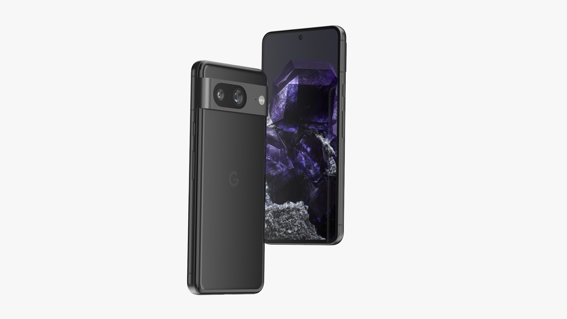 3D Google Pixel 8 Obsidian Black Model - TurboSquid 2130372