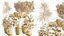Set di piante da interno AV 482: Spatifillo, Banano, Olivo, Yucca, Arancio